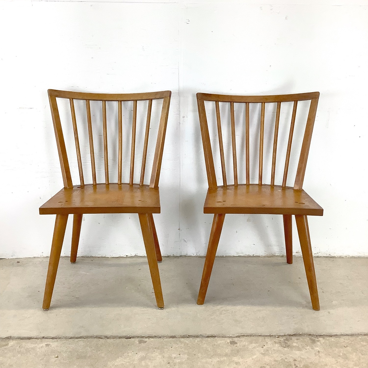 Mid-Century Dining Chairs Set Four - image-4