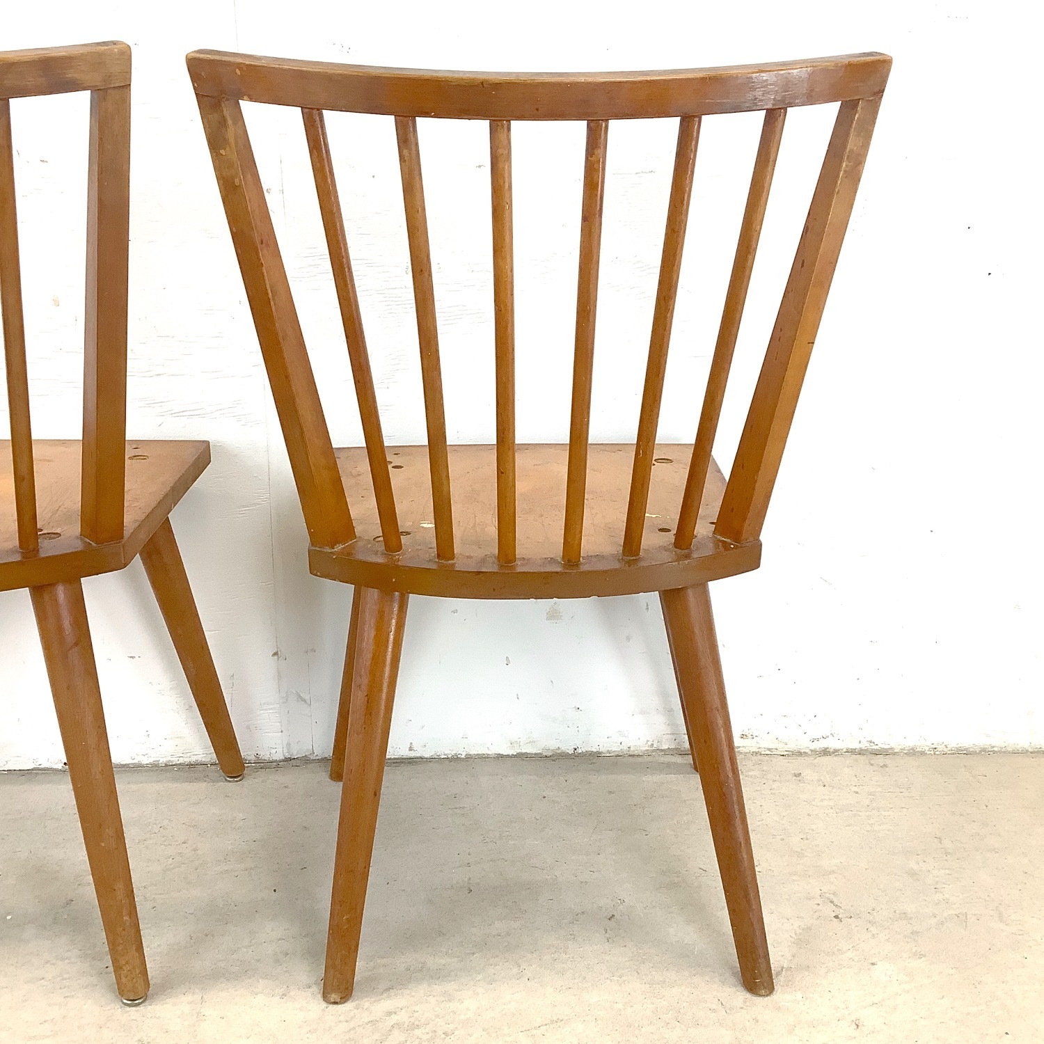 Mid-Century Dining Chairs Set Four - image-10