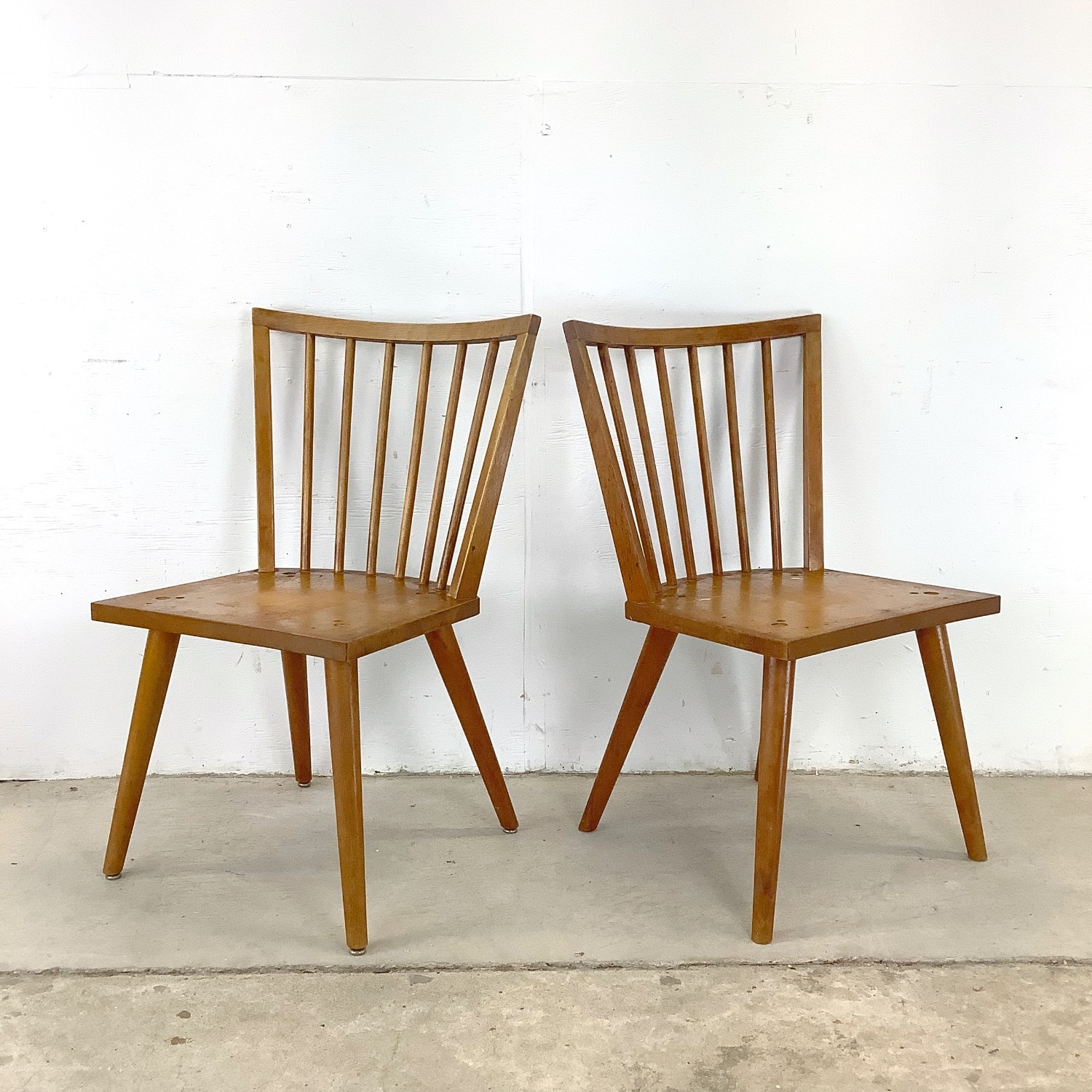Mid-Century Dining Chairs Set Four - image-7