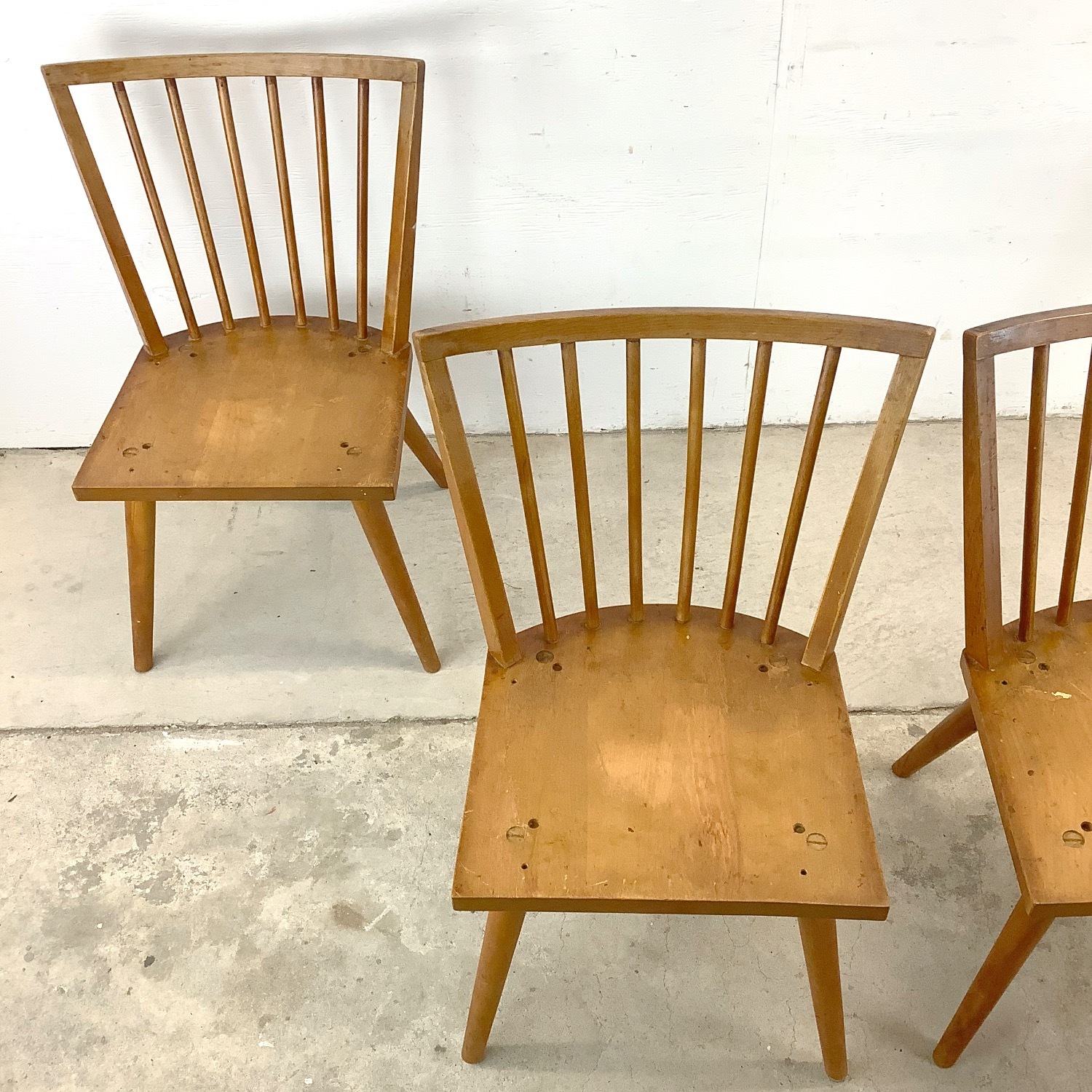 Mid-Century Dining Chairs Set Four - image-19