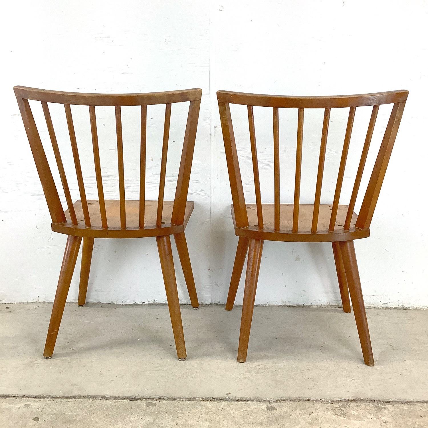 Mid-Century Dining Chairs Set Four - image-8