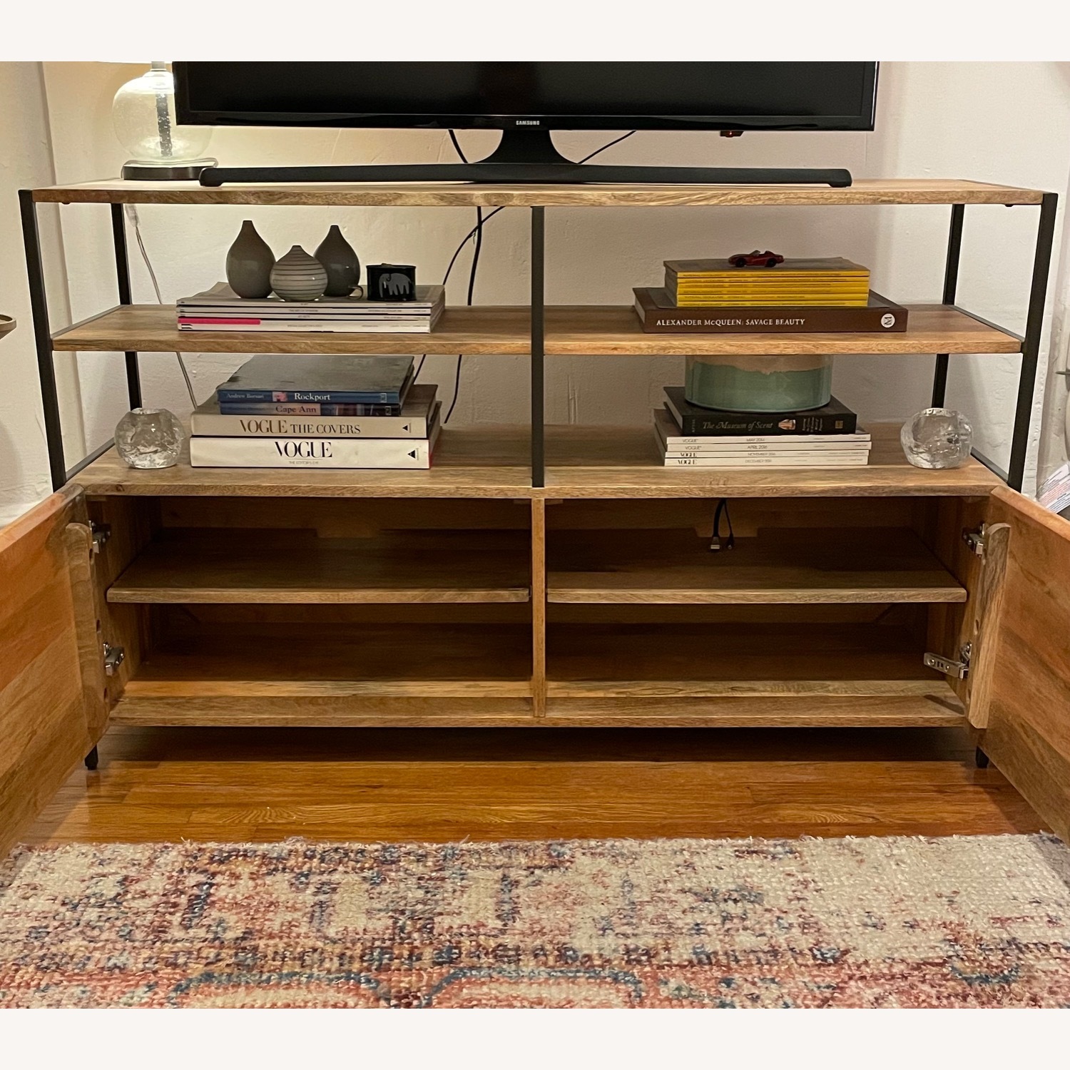 West Elm Industrial Media Console 49” - image-4