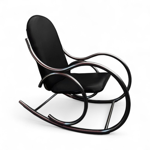 Used Vintage Milo Baughmagn Black Armchair for sale on AptDeco