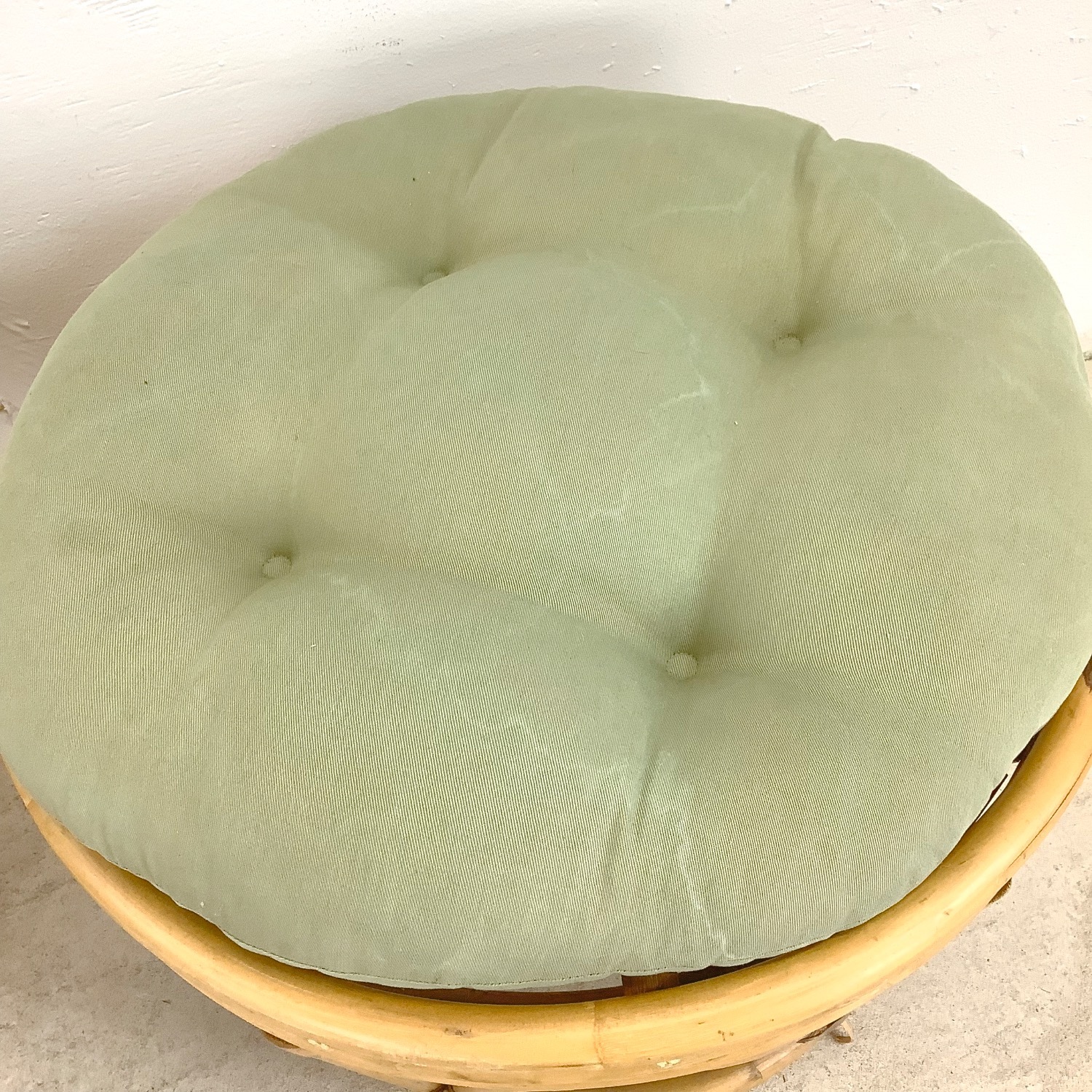 Vintage Rattan Footstools - image-16