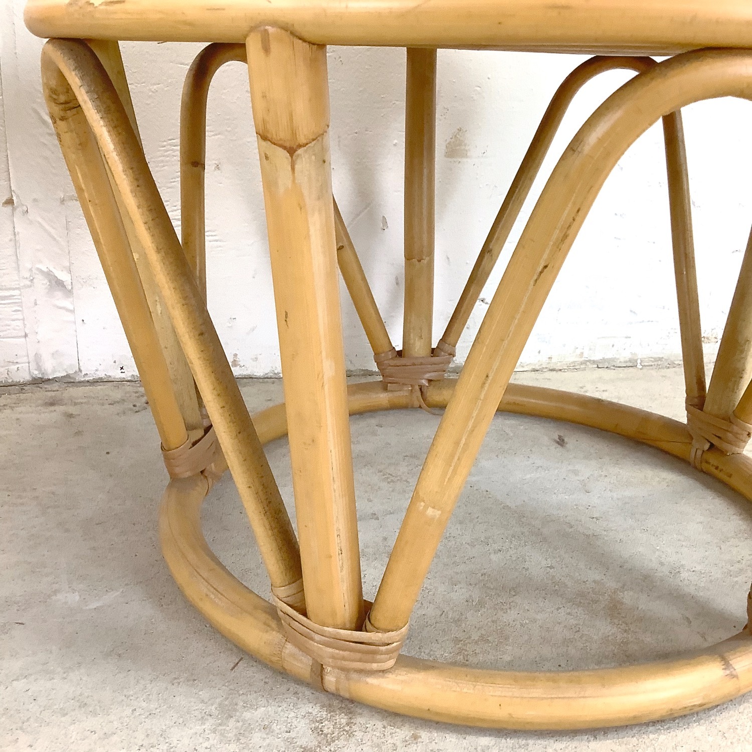 Vintage Rattan Footstools - image-12