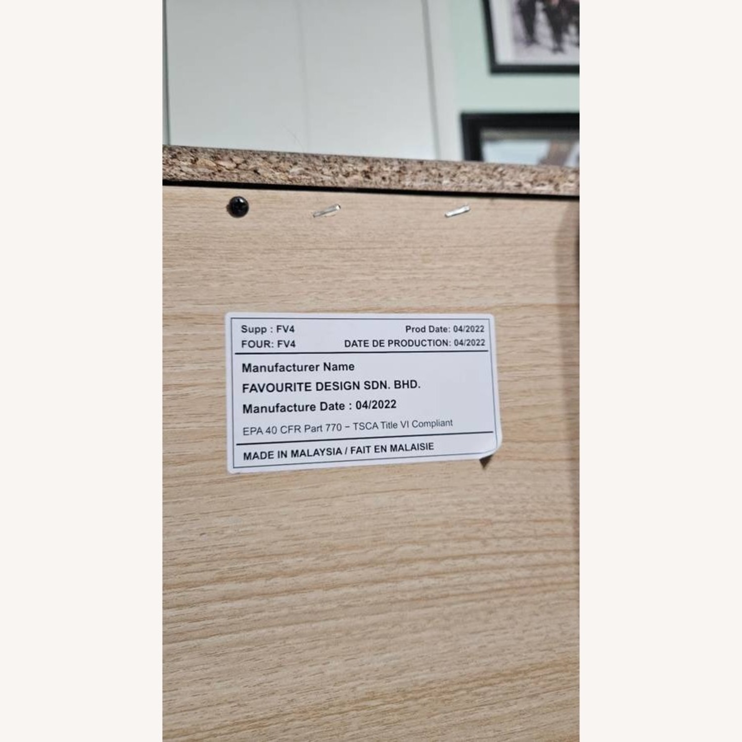 Gardner-White Furniture Light Gray Wood Dresser - image-2