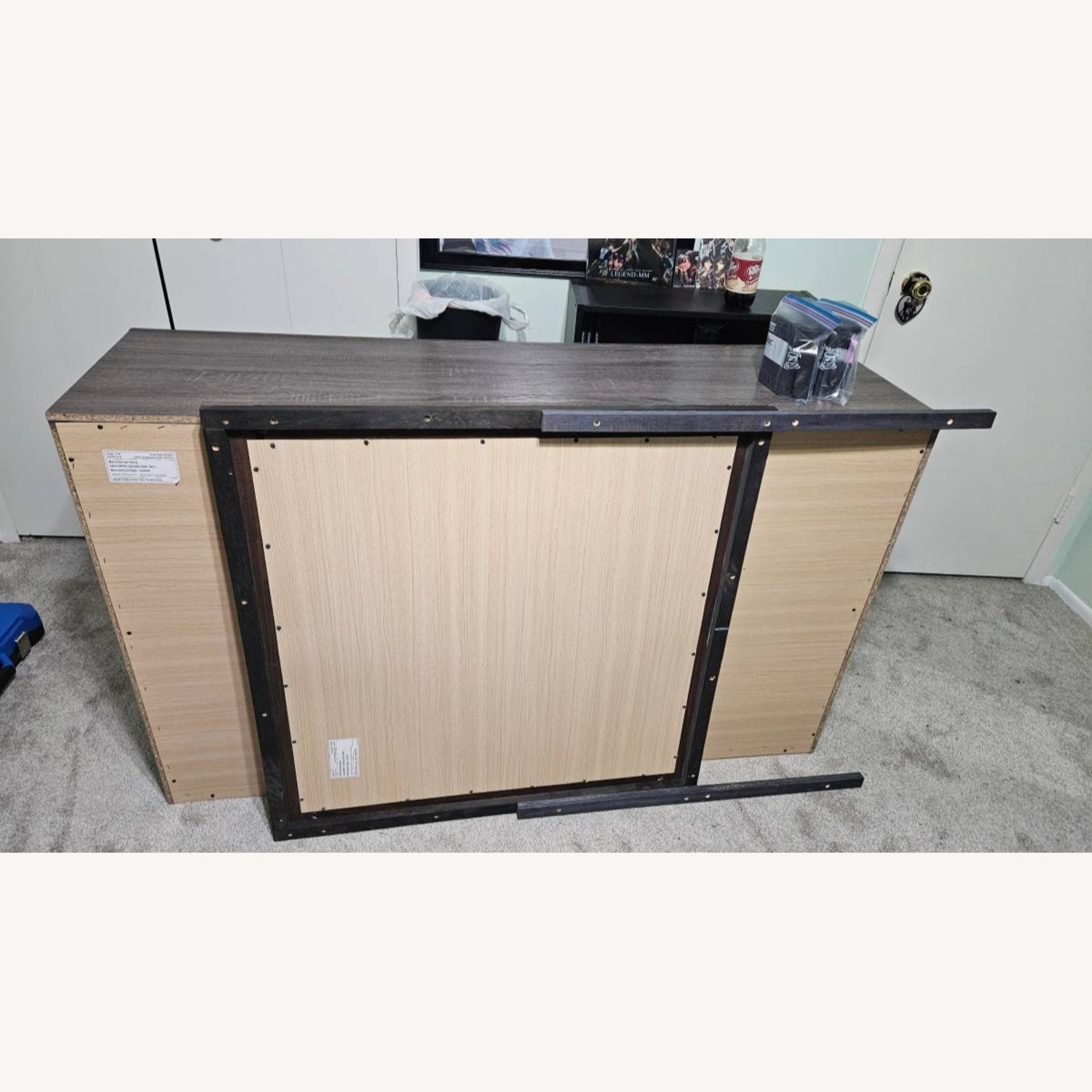 Gardner-White Furniture Light Gray Wood Dresser - image-3