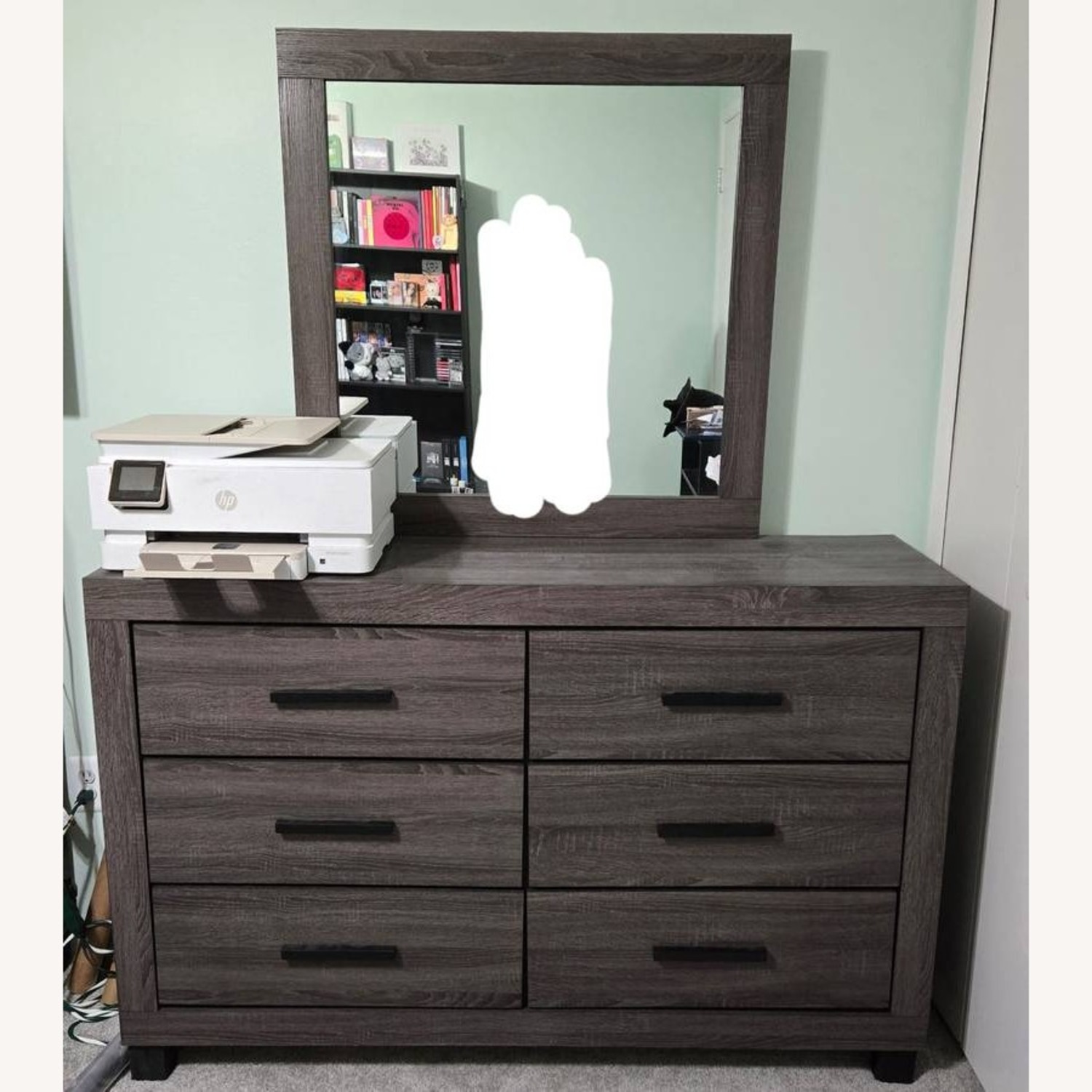 Gardner-White Furniture Light Gray Wood Dresser - image-1