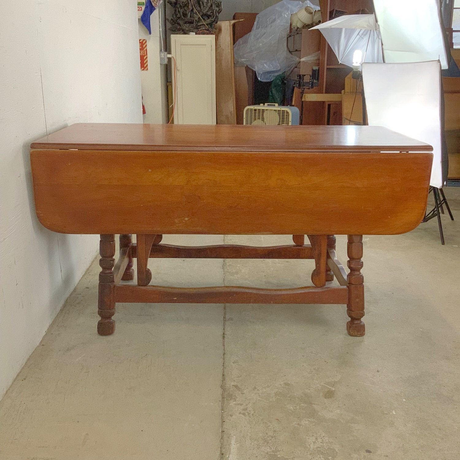 Farmhouse Colonial Drop Leaf Dining Table - image-3