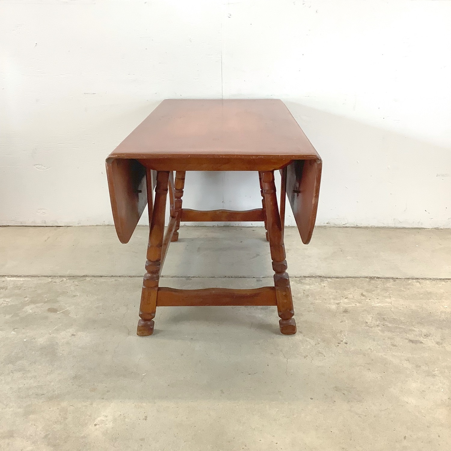 Farmhouse Colonial Drop Leaf Dining Table - image-9
