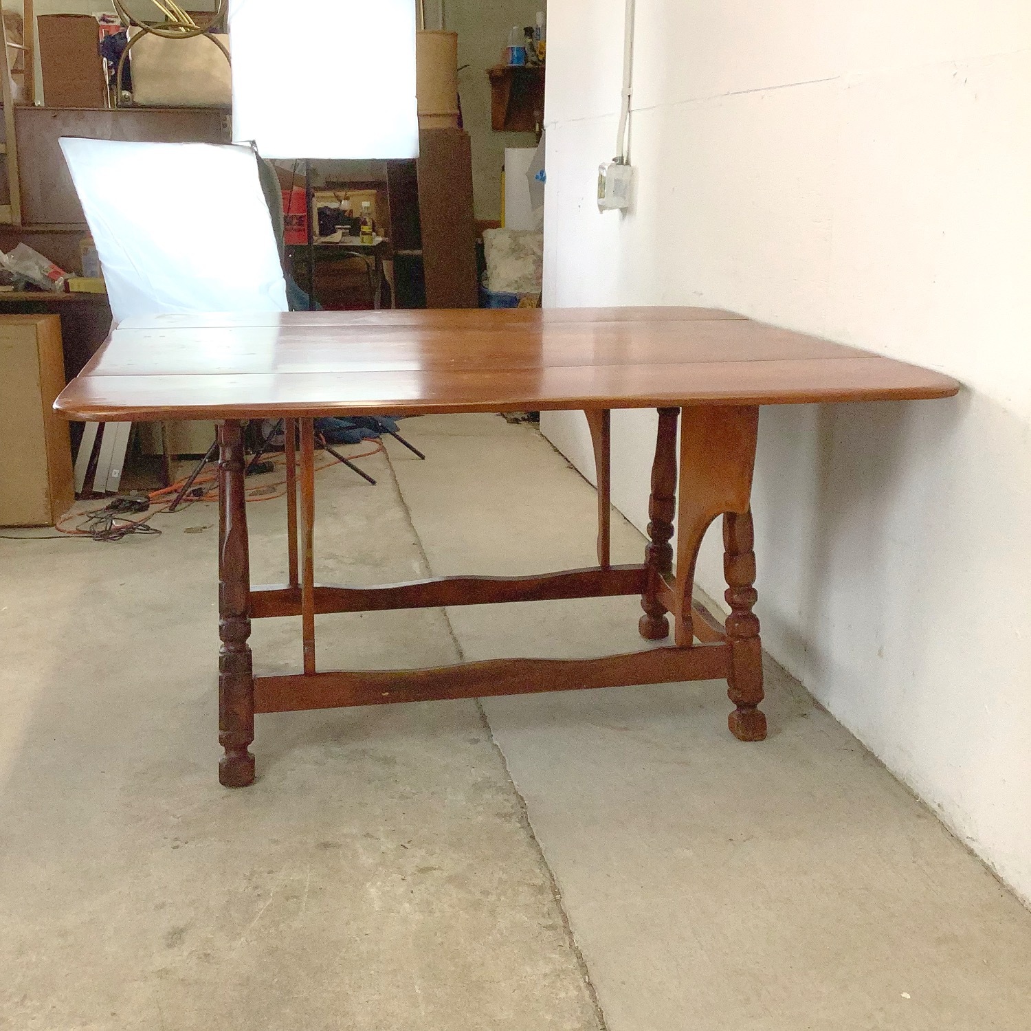 Farmhouse Colonial Drop Leaf Dining Table - image-25