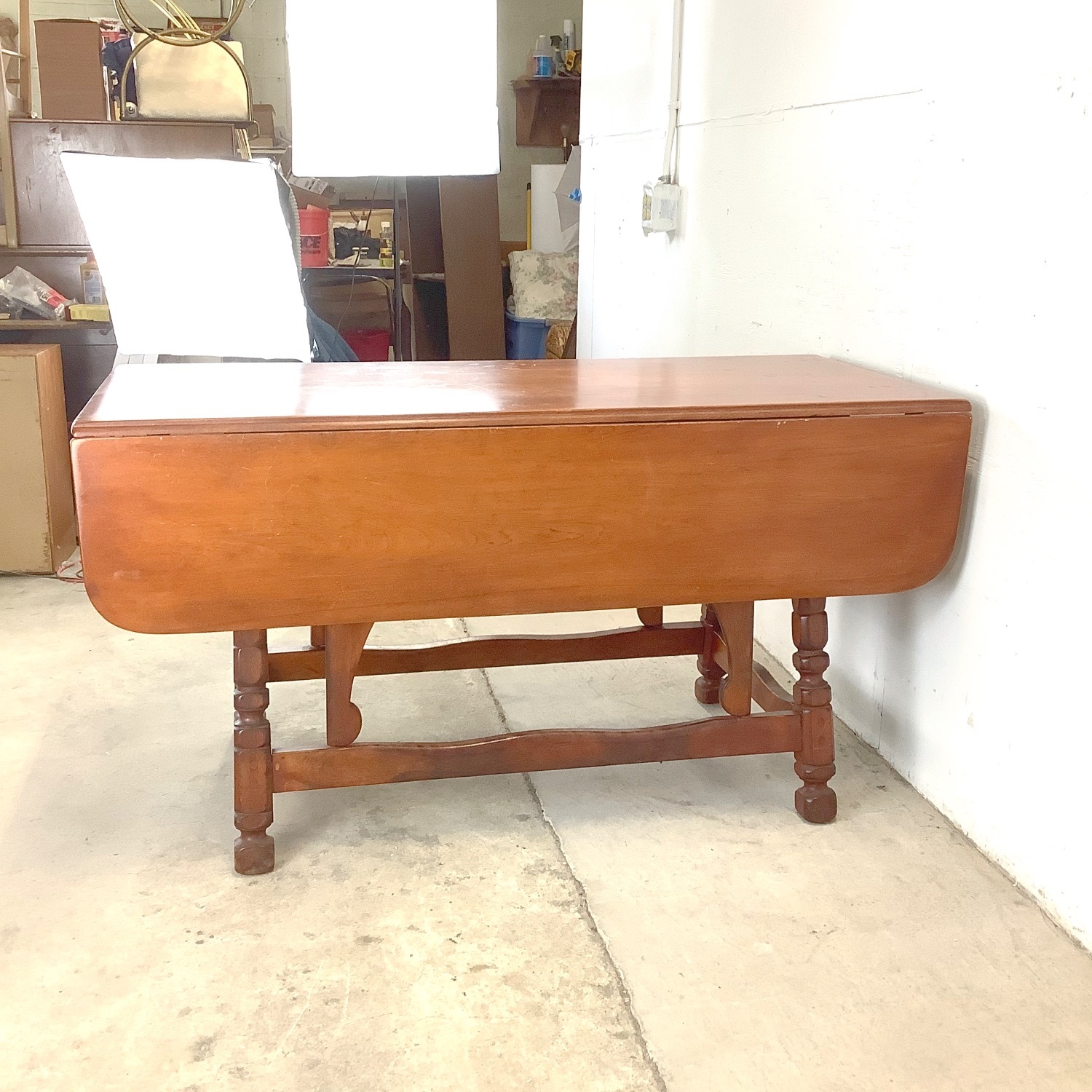 Farmhouse Colonial Drop Leaf Dining Table - image-4