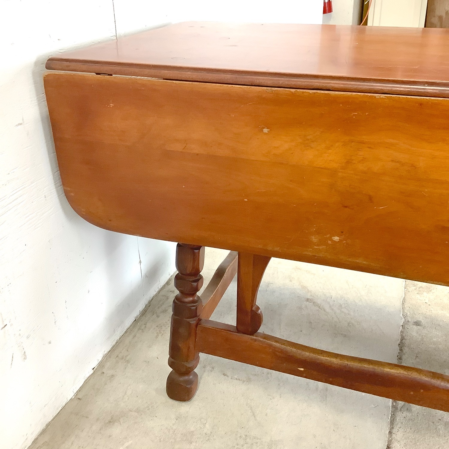 Farmhouse Colonial Drop Leaf Dining Table - image-15