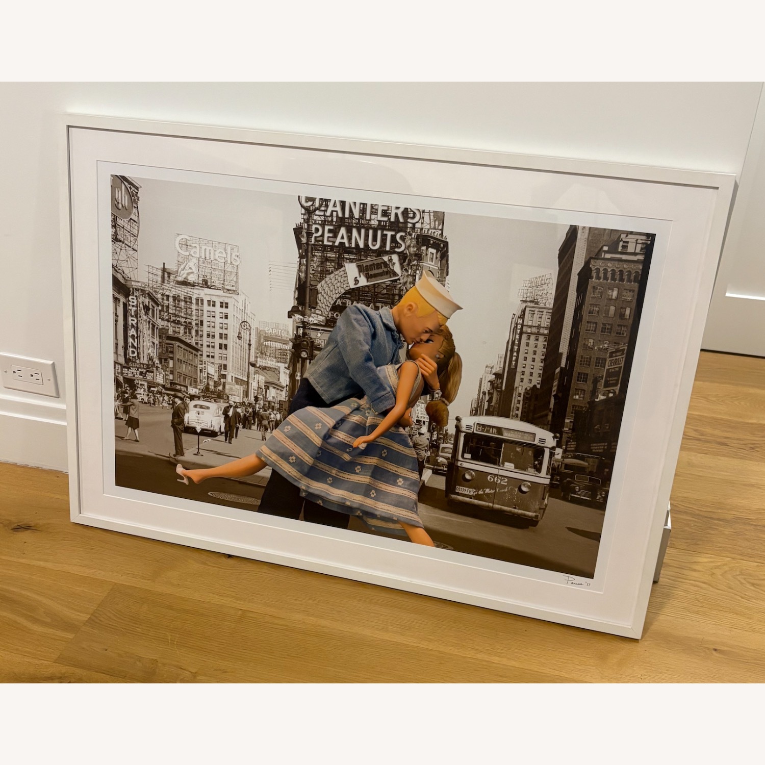David Parise Sailor's Kiss Framed Print - image-3