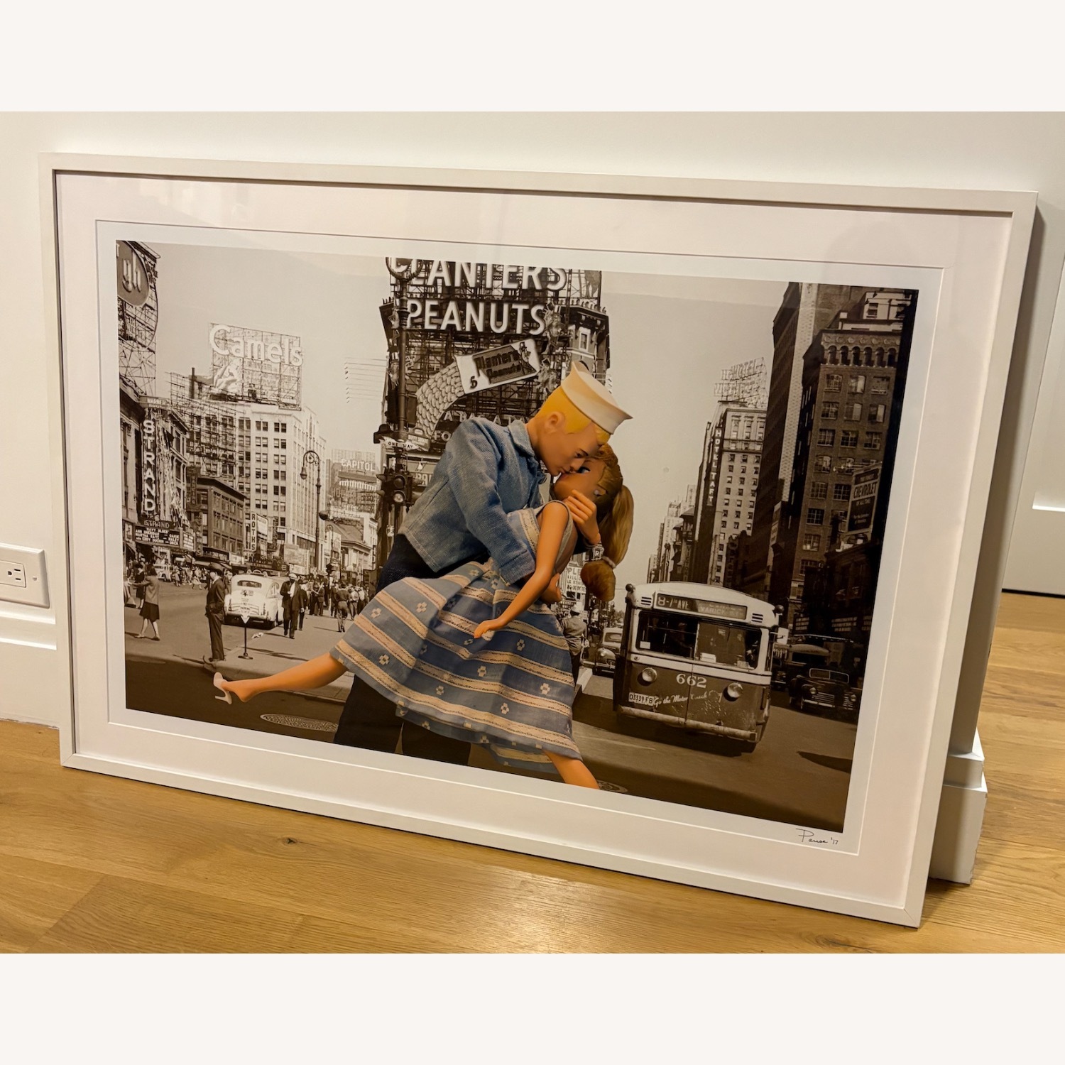 David Parise Sailor's Kiss Framed Print - image-1