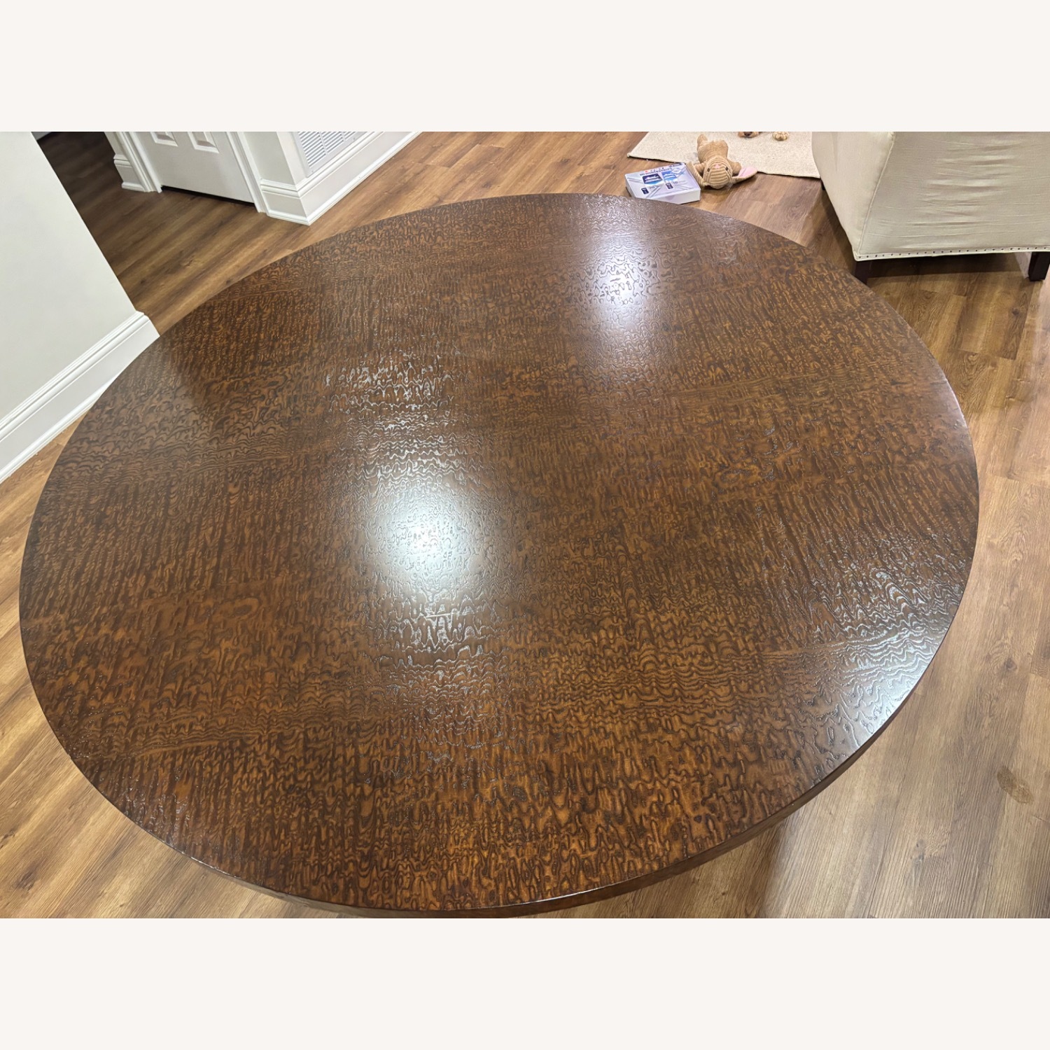 Theodore Alexander 60’ Kesden Round Solid Wood Dining Table - image-3