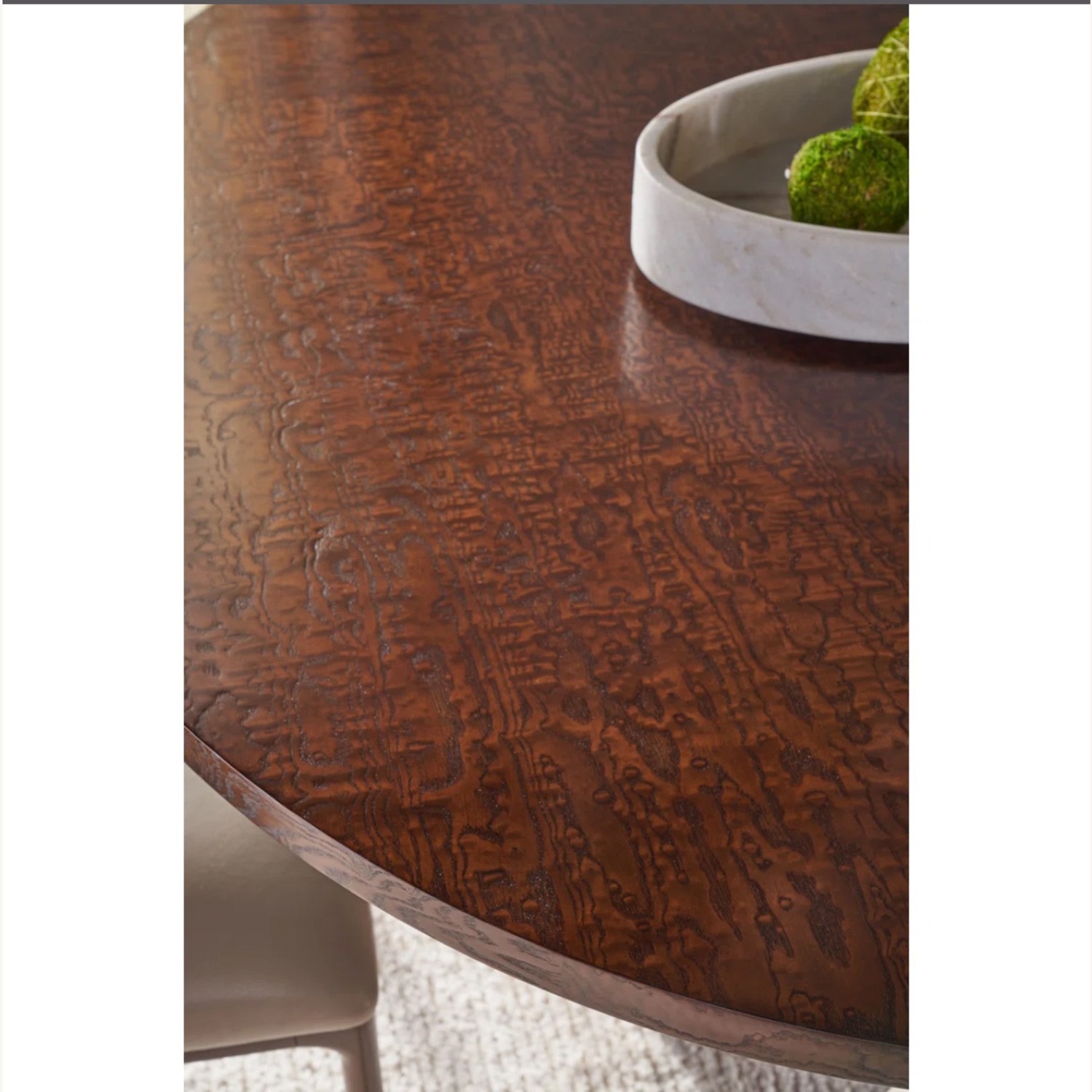 Theodore Alexander 60’ Kesden Round Solid Wood Dining Table - image-5