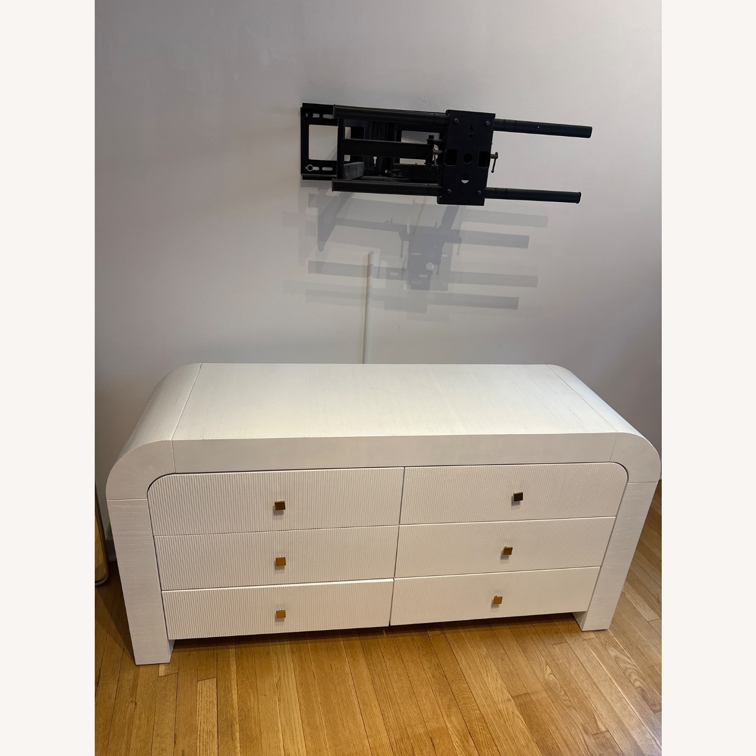 TOV Furniture Hump White Wood Dresser - image-7