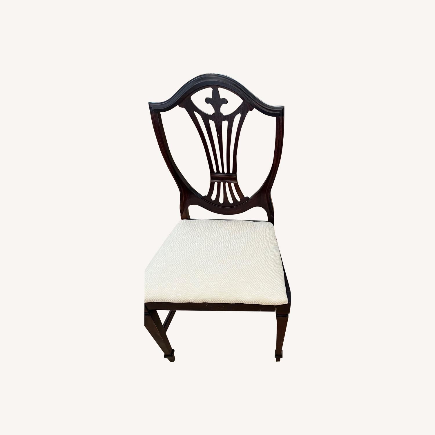 Vintage/Antique Dark Brown Wood Dining Sets - image-0