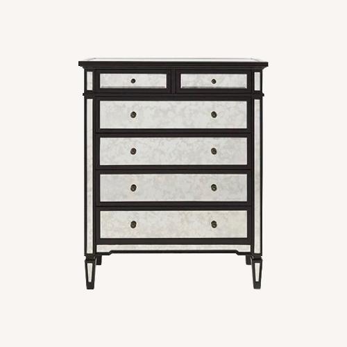 Used Arhaus Isla Light Gray Glass Dresser for sale on AptDeco