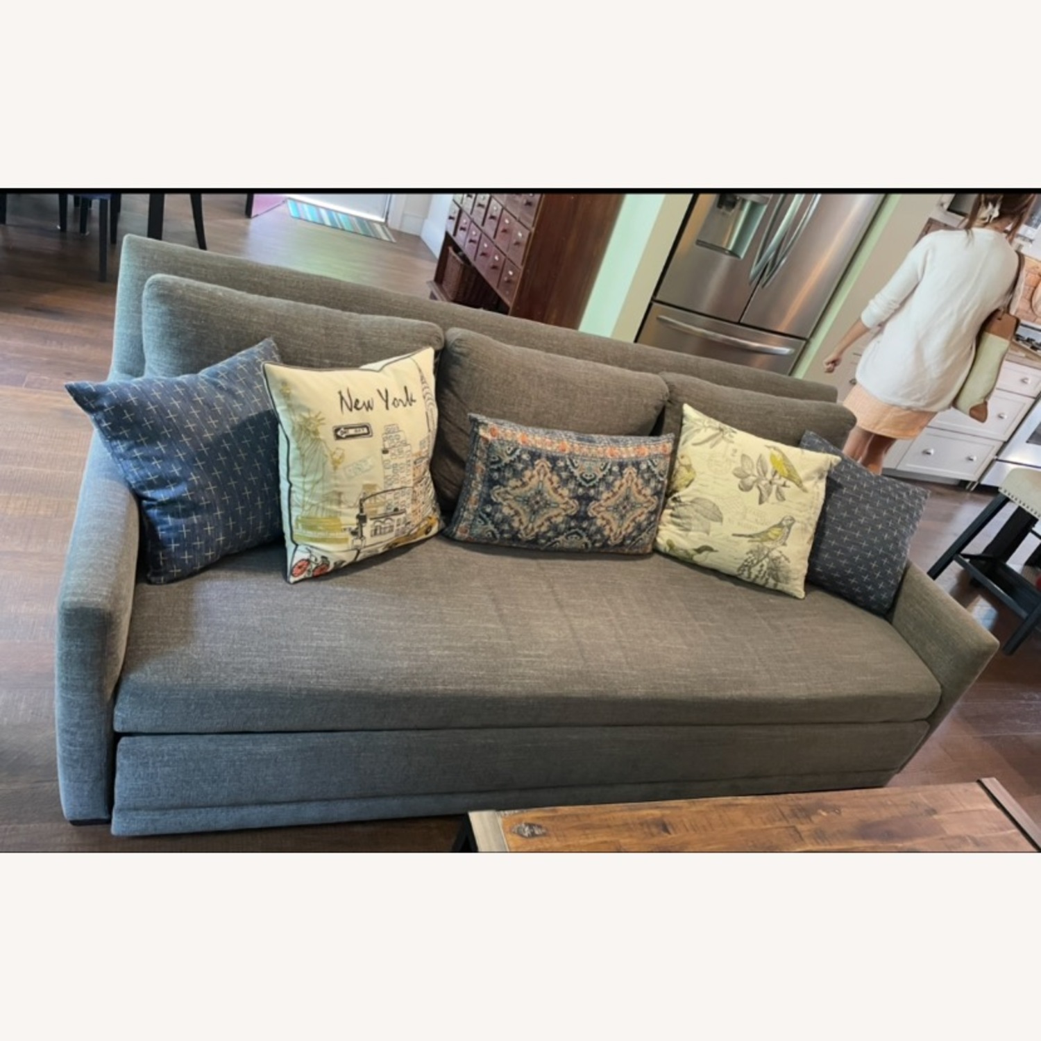 Crate & Barrel Bedford Queen Trundle - image-3