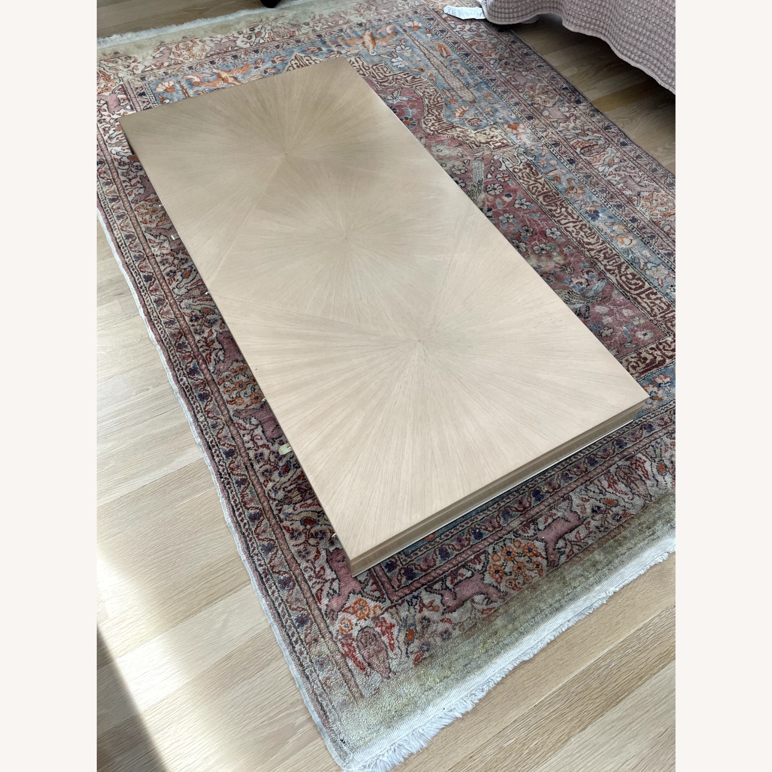 Art Deco Wood Extendable Dining Table - image-5