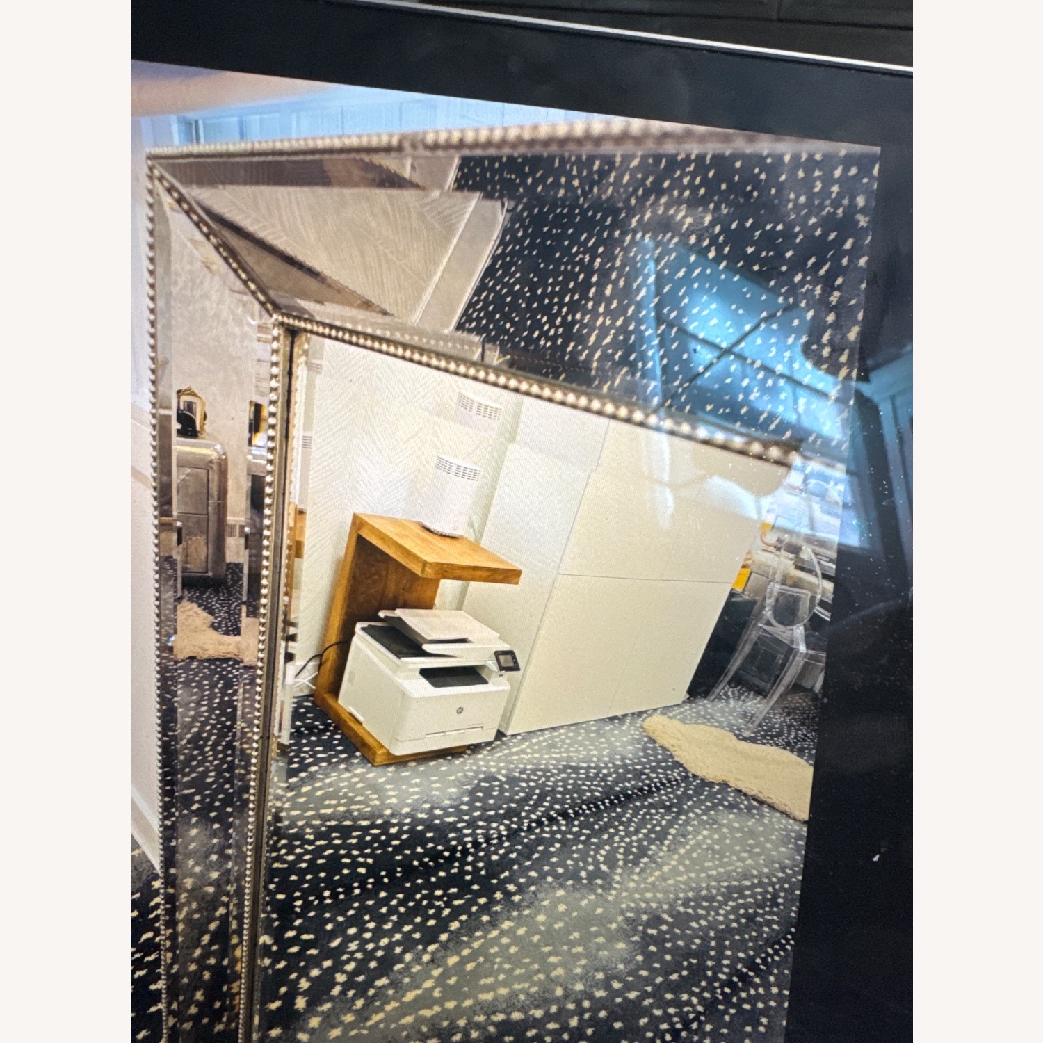 Restoration Hardware Venetian Beaded Mirror - image-2