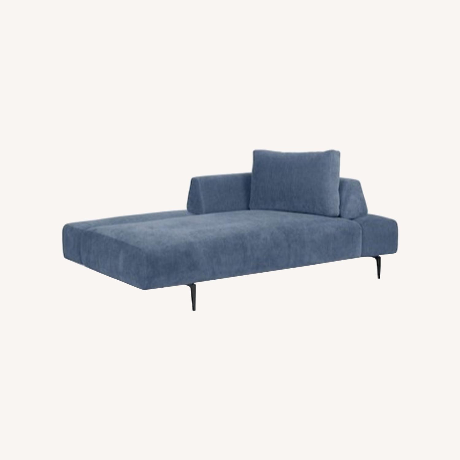 Article Divan Blue Fabric Daybed - image-0