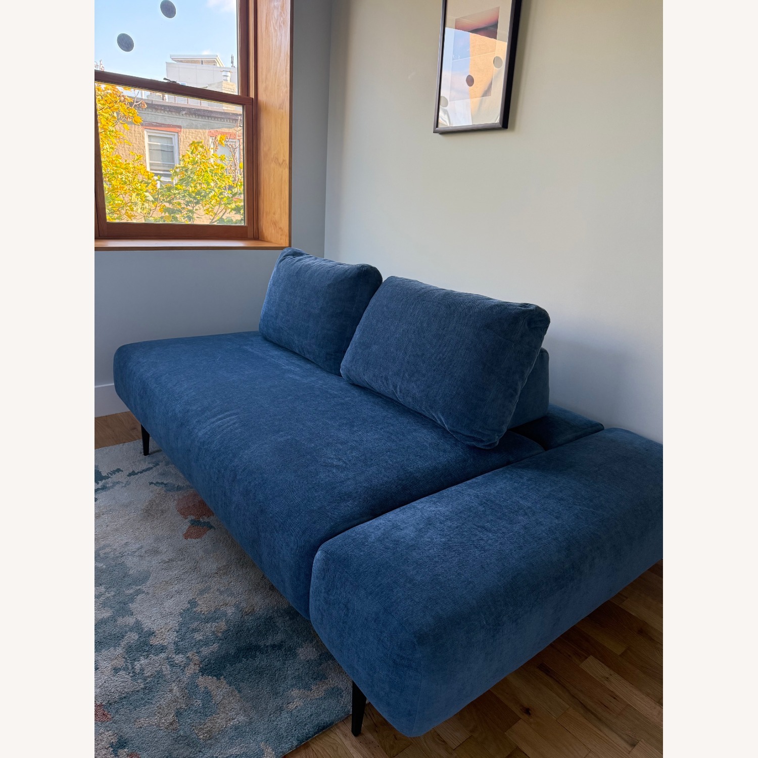 Article Divan Blue Fabric Daybed - image-2