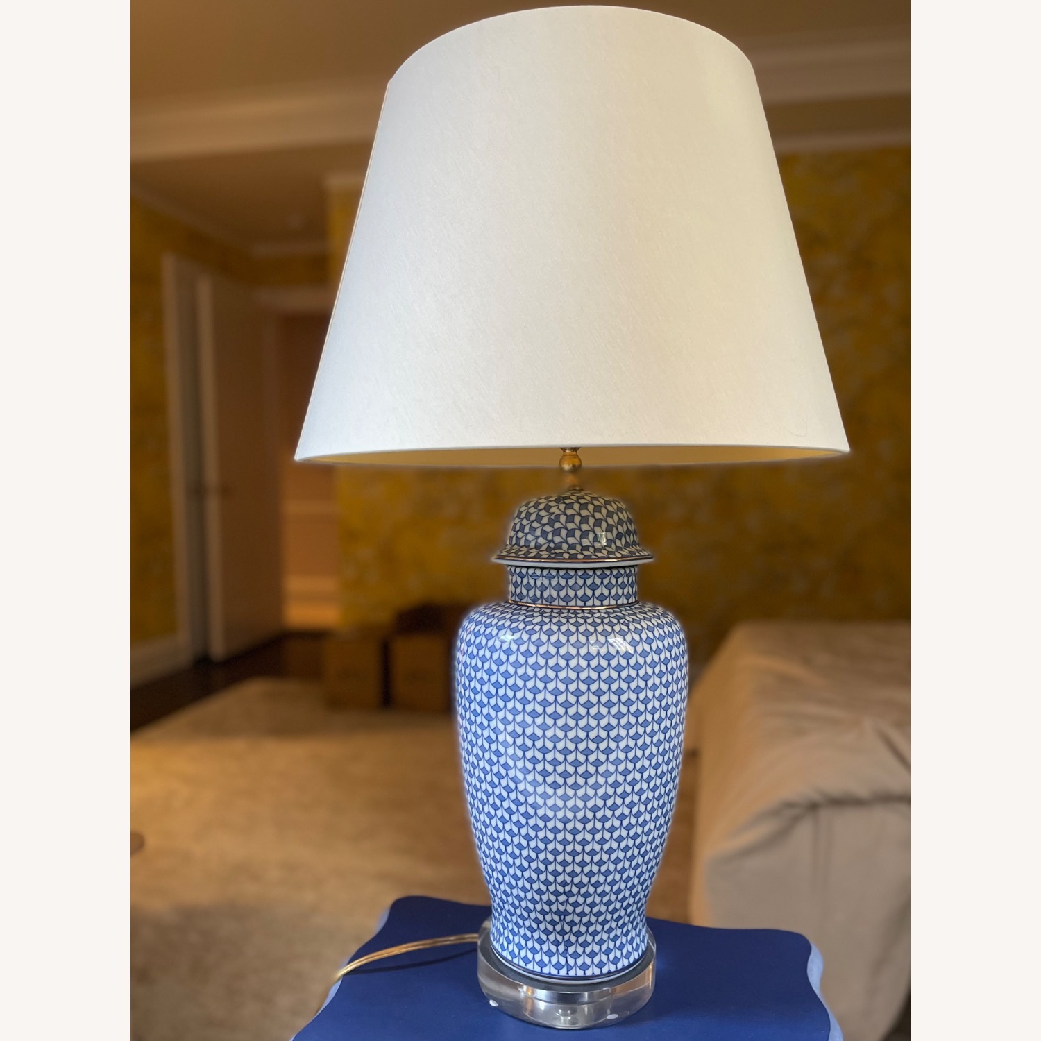 Scully & Scully Porcelain Table Lamp - image-1
