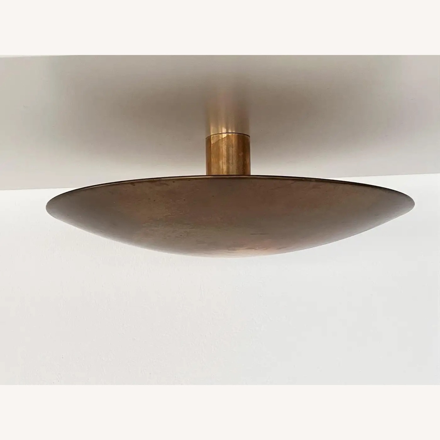 Vintage/Antique Brass Ceiling Lamp - image-3