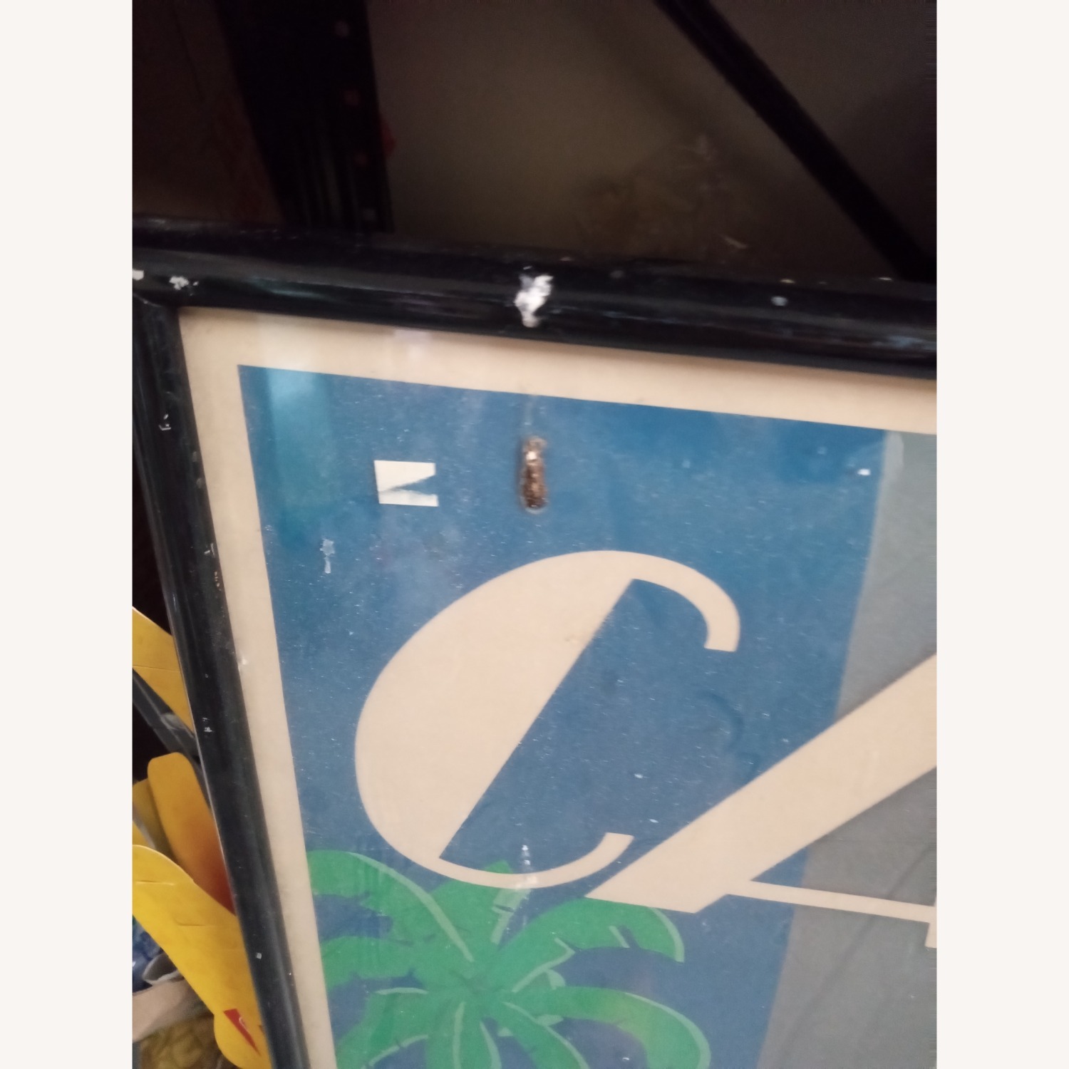 Signed Vondracek Framed Poster Art Deco So Be - image-4