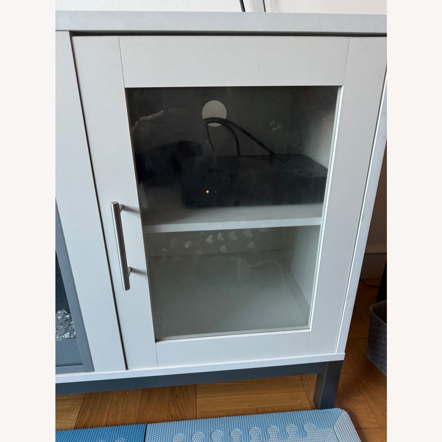 Modern TV Stand With Optional Fireplace - image-3