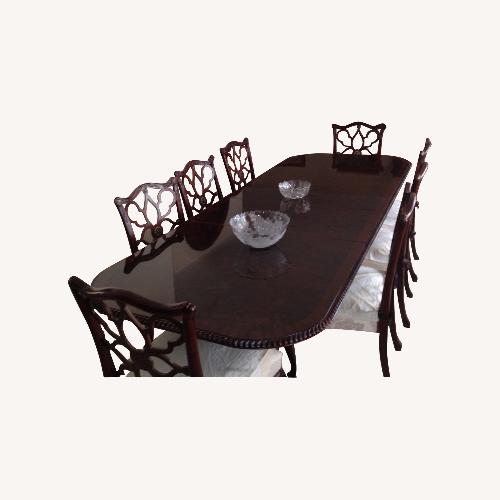 Used Burlwood Custom Table for sale on AptDeco