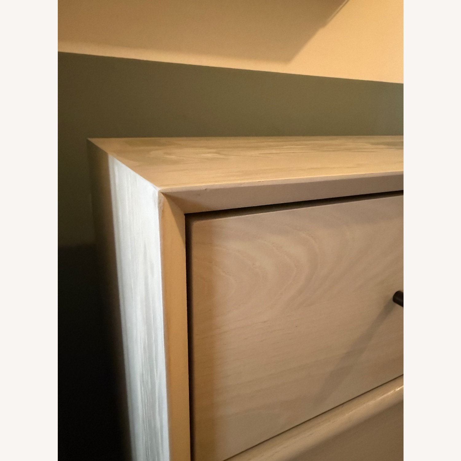 West Elm Light Gray Mid Century Modern Wood Dresser - image-3