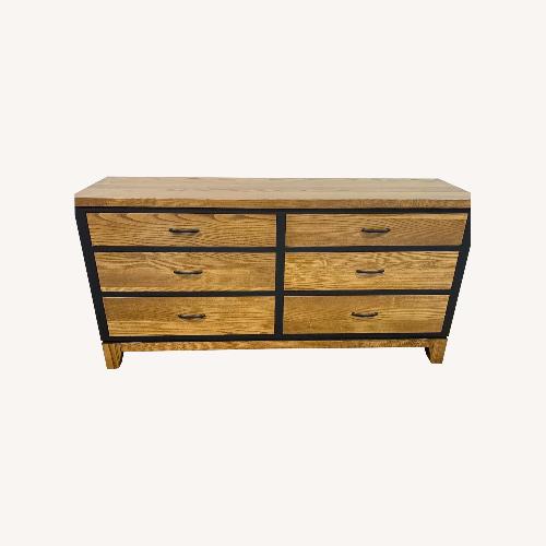 Used Ethan Allen Black Wood Dresser for sale on AptDeco