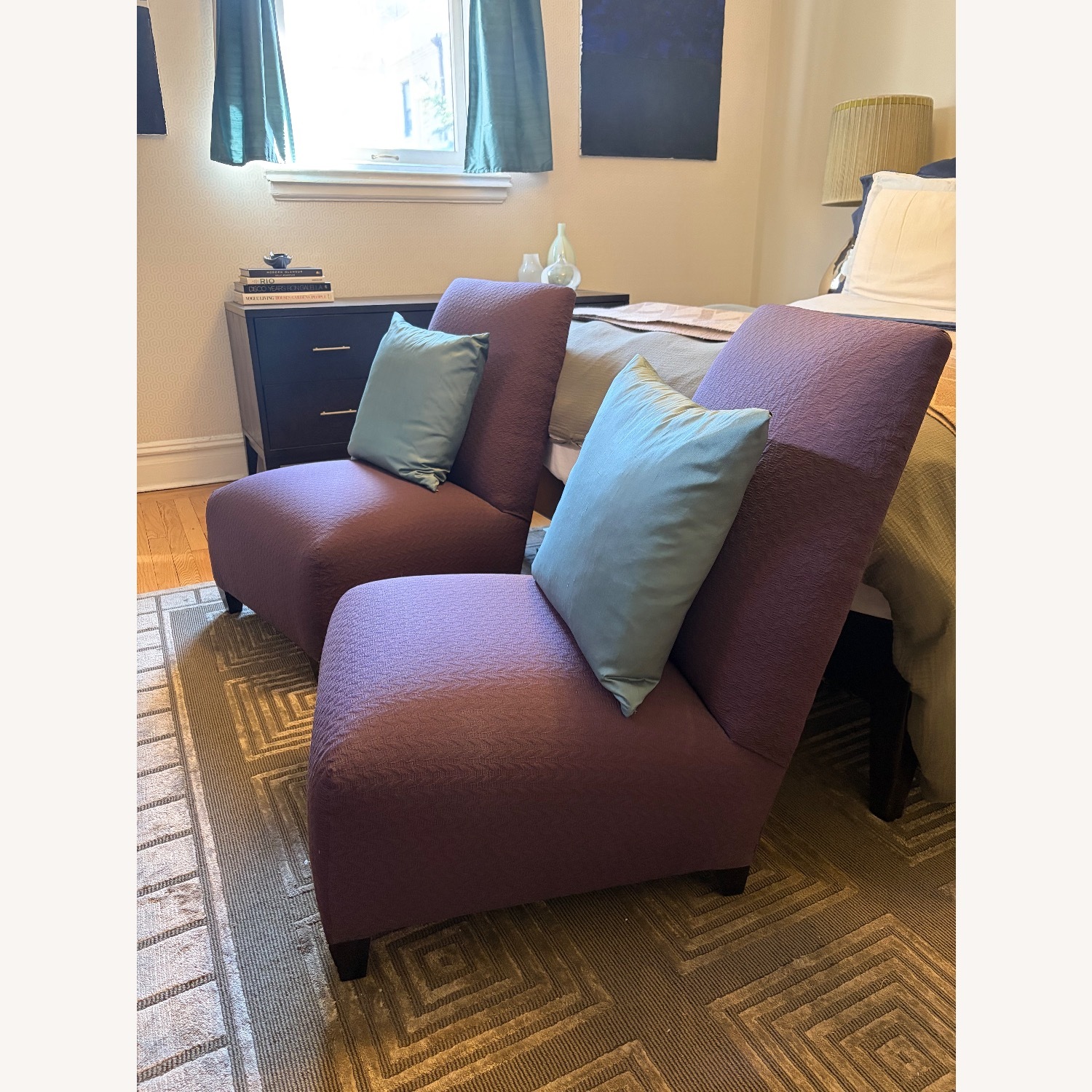 Custom Slipper Chair Set  - image-3