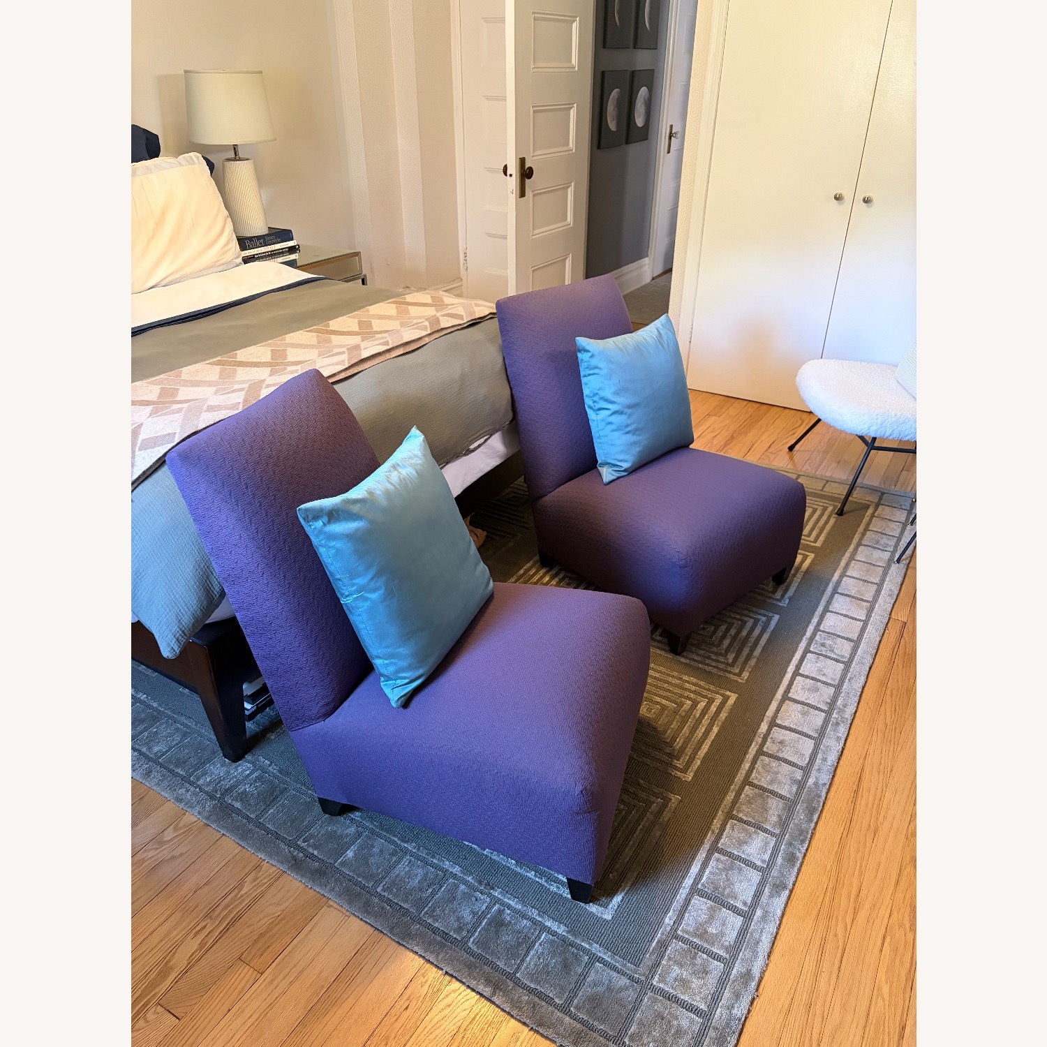 Custom Slipper Chair Set  - image-1