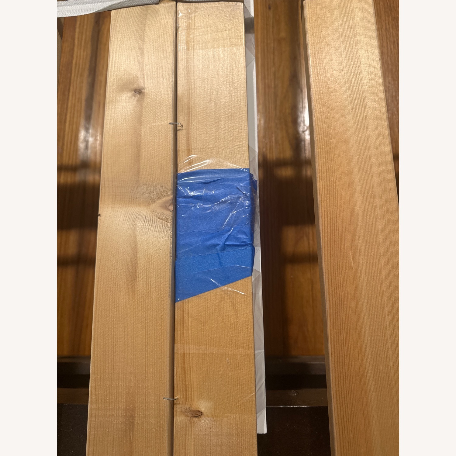 West Elm Dark Brown Wood King Bed - image-5