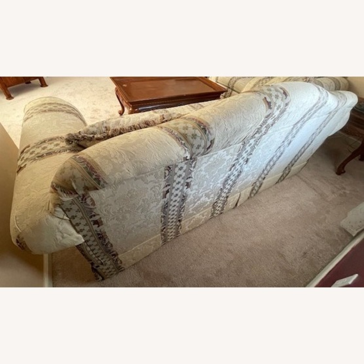 Natural Fabric 3+ Seater Sofa - image-3