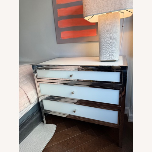 Used Bernhardt Blanca White Nightstands for sale on AptDeco