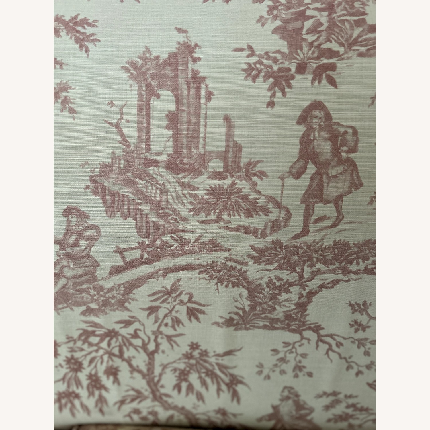 George Smith Tiplady Knole Sofa in Linen Fabric - image-4