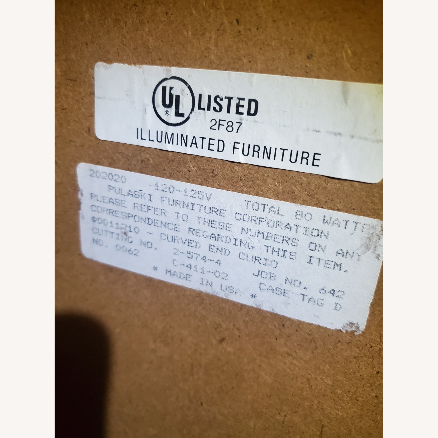 Pulaski Furniture Dark Brown Wood Armoire - image-3