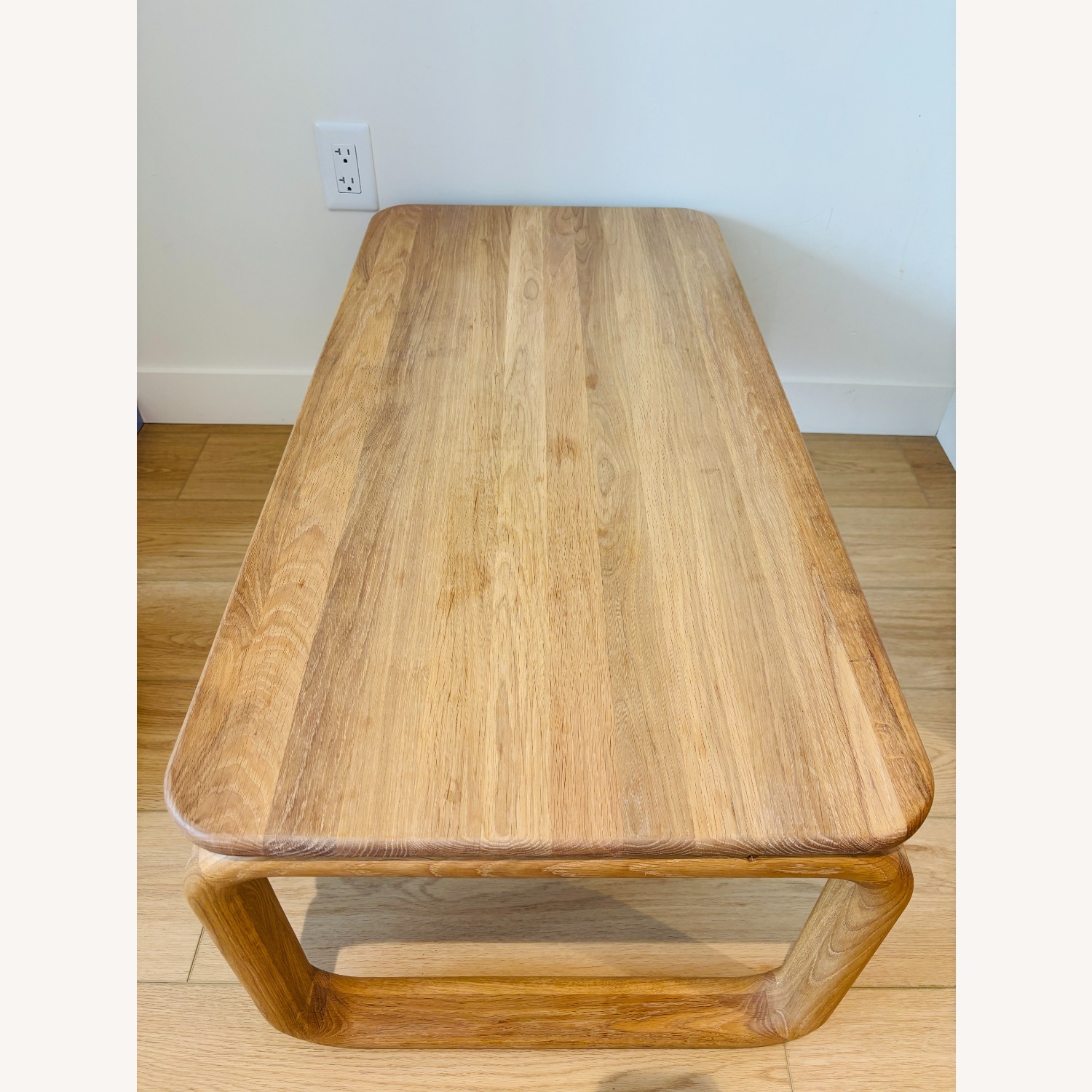 Handmade Oak Coffee Table - image-2