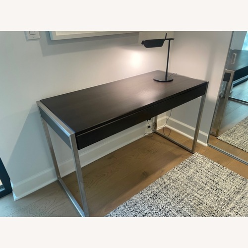 Used Room & Board Basis Desk in Charcoal for sale on AptDeco