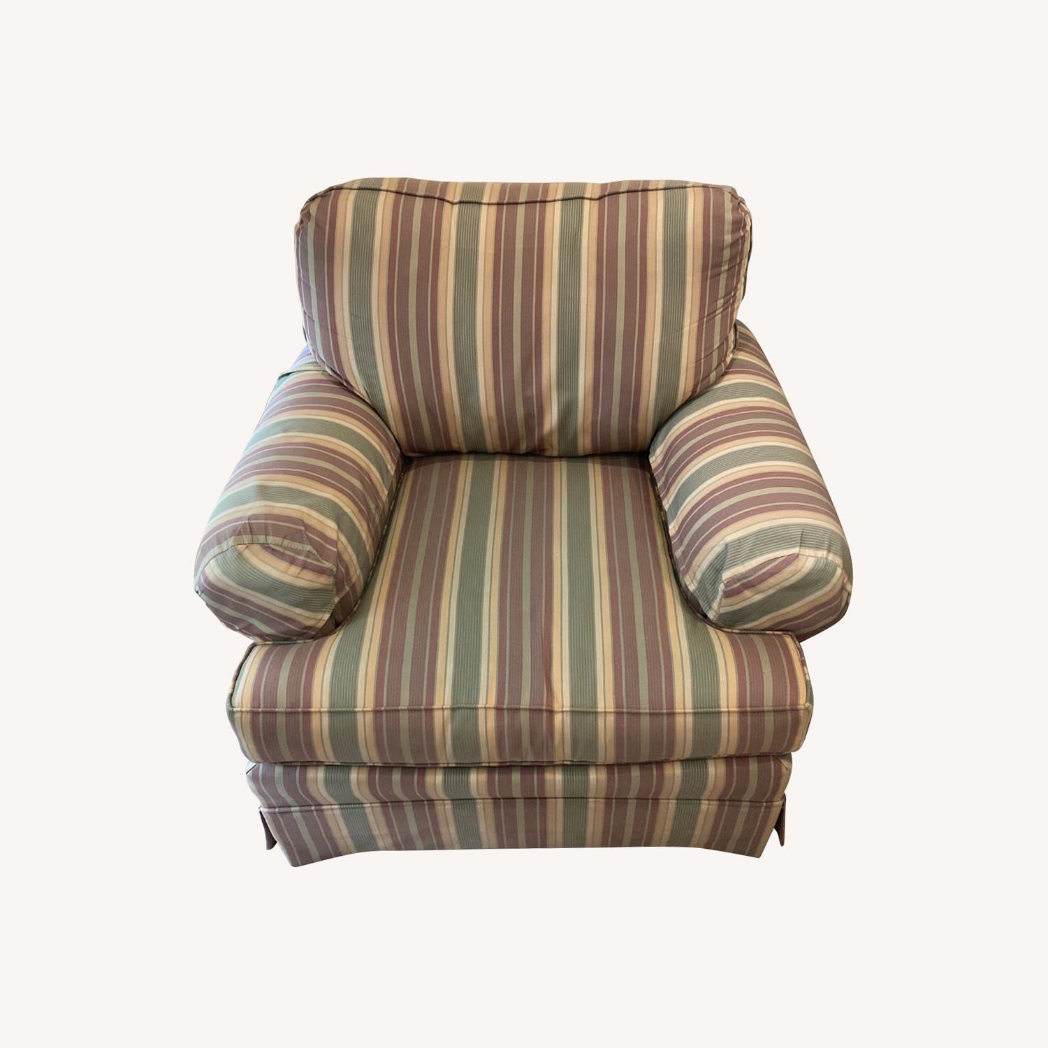 Thomasville Furniture Industries Fabric Armchair - image-0