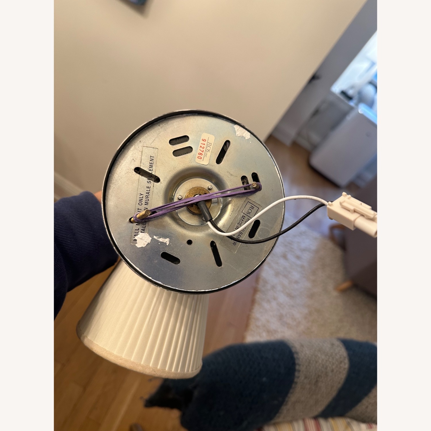 Flos Fabric Sconce designed by Philippe Starck  - image-3