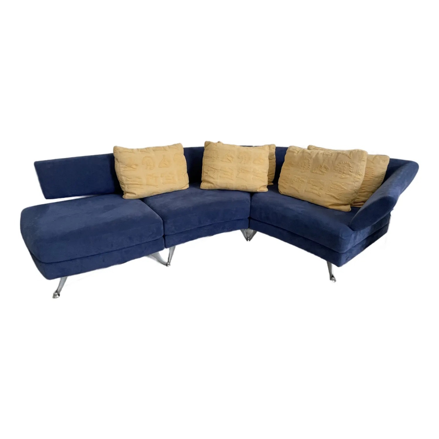Rolf Benz Model 222 Convertible Sectional - image-1