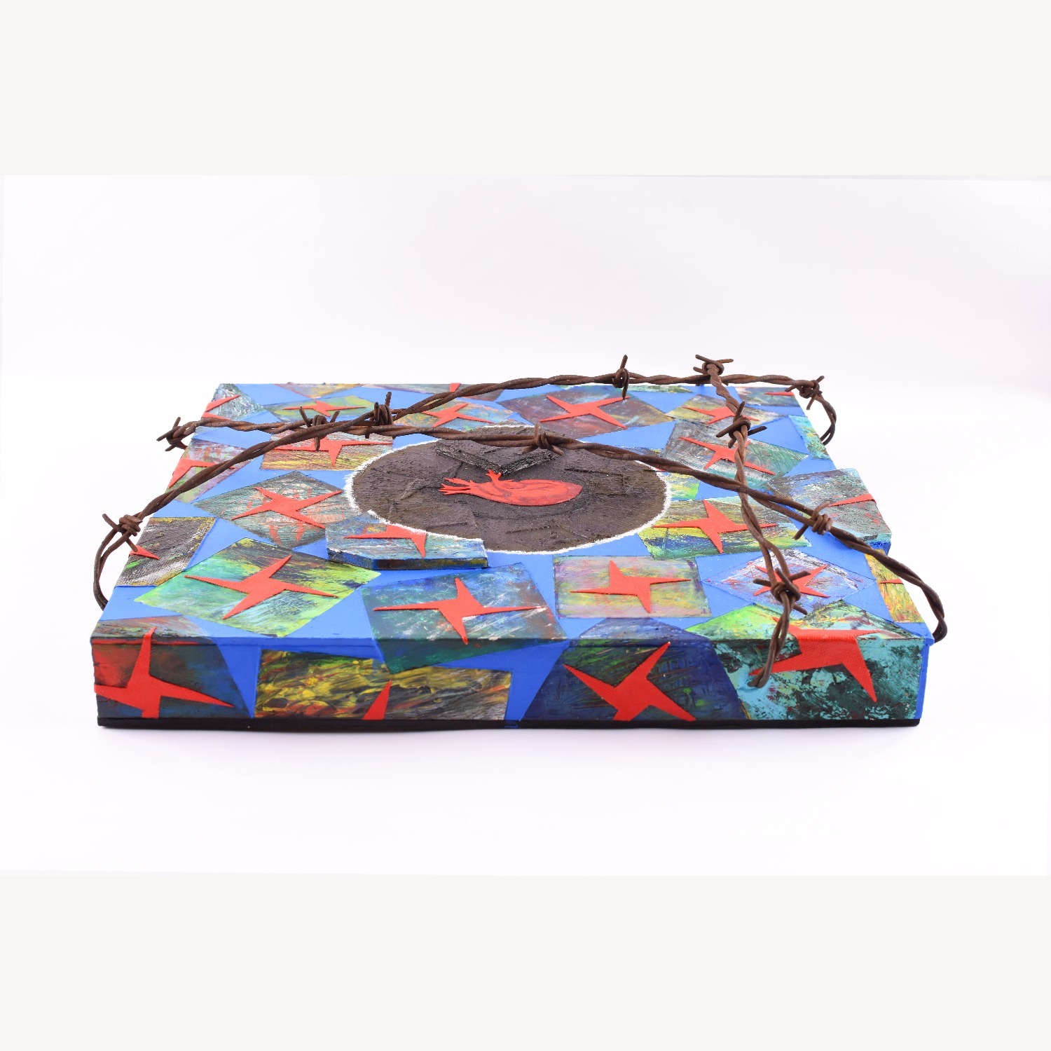 Abstract Heart Under Pressure Art  - image-8