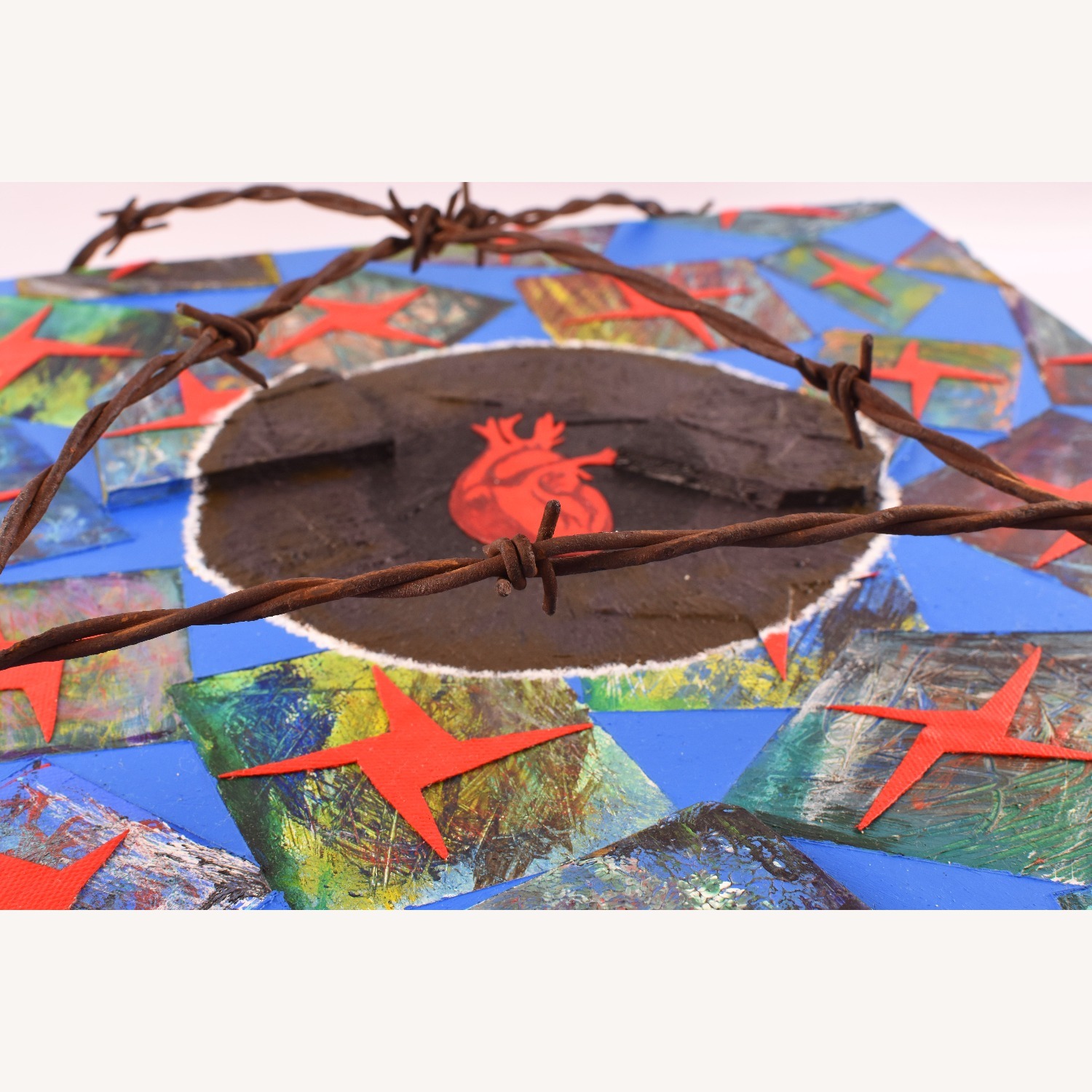 Abstract Heart Under Pressure Art  - image-7